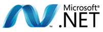 The Microsoft .NET logo.